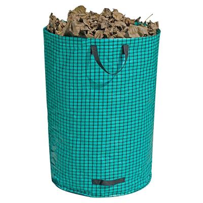 China Lightweight Reusable Yard Garden Trash Bag Container For Clean Outdoor Debris Leaves Grass Clippings for sale