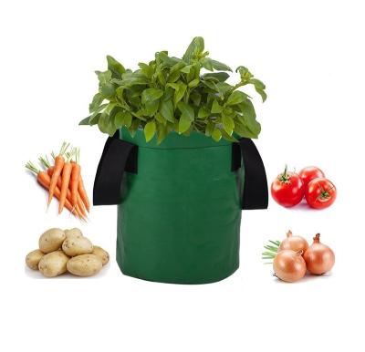 China Economical Potato Vegetable Plant Grow Bag Planter DIY PE Fabric Planting Bags for sale