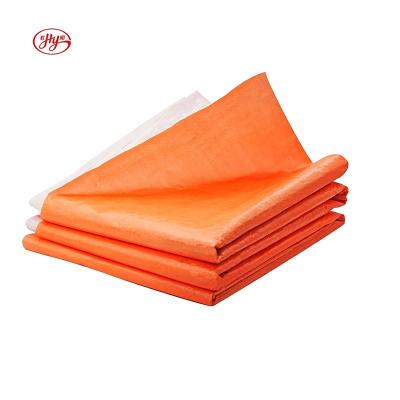 China PE Canvas PE Tarpaulin Strong Waterproof Plastic HDPE Coated Truck Tarpaulin for sale