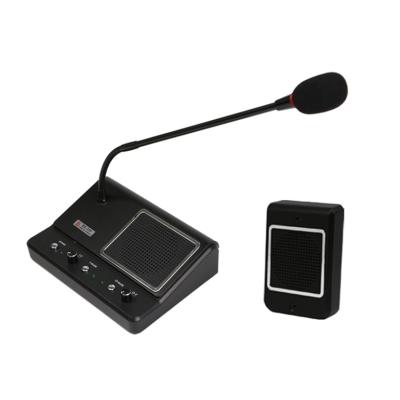 China Bank/Hospital/Pier/Lobby Scenic Spot/Business/Stall/Glass Window Speaker Supply Two Way Intercom DS-239 From Professional Manufacturer for sale