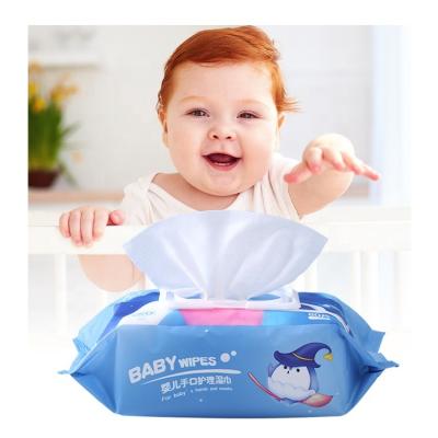 China OEM Eco-Friendly Biodegradable Private Label Baby Wipes Washable Wet Wipes Shower Baby Women for sale