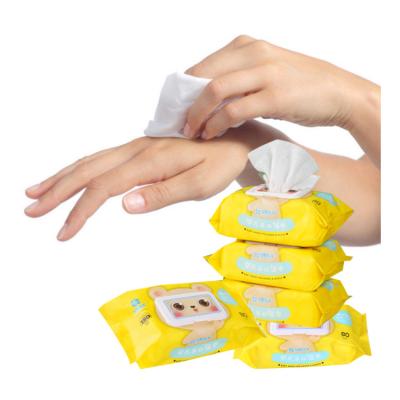 China Eco - Friendly Single Pack Cheap Disposable Individually Wrapped Mini Hand Towels For Restaurants With Logo for sale