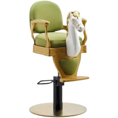 China Modern Barber Hair Salon Wash Shampoo Furniture Movable Chair for Kids and Baby for sale