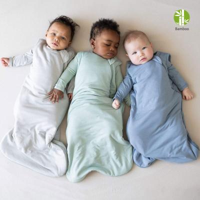 China Antibacterial Baby Sleeping Bag Envelope Factory Manufacturer Newborn Double-Way Zipper Baby Bamboo Sleeping Bags for sale