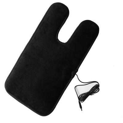 China Comfortable and Convenient Universal Warmer Heating Pad for Kids Suede Fiber Temperature Control Compound Baby Car Passionate Seat Cover for sale