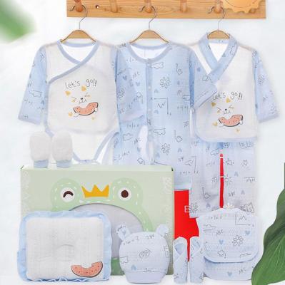 China Wholesale Breathable Luxury For Newborn Baby Clothes Socks Cover Bibs Set Newborn Gift Summer Overalls for sale