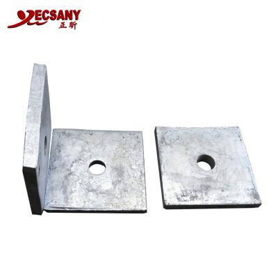 China High Quality Carbon Steel Square Joints For Post Mounting Square Joint for sale