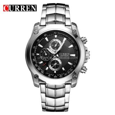 China Luxury Quartz Watches Relogio Masculino Montre Homme CURREN 8025 Top Brand Fashion Men's Business Casual Dress Watch Water Resistant for sale