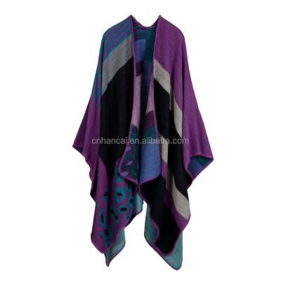 China New Dobby Women Winter Cover Up Poncho Cape Women Cashmere Scarf Ladies Warm Shawl Top Stoles and Capes Sale High Quality for sale