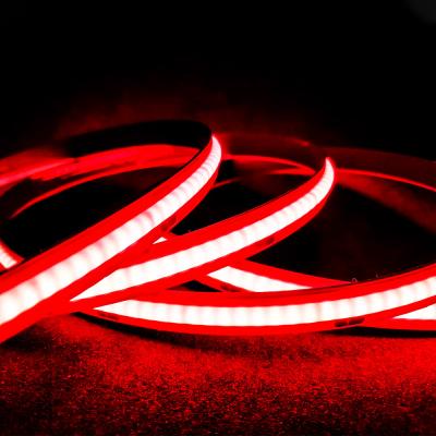 China Colorful And Flexible 384leds Hotel RA90 Red/Green/Blue COB Led Strip High Efficiency for sale