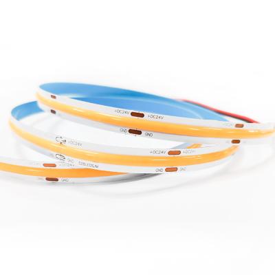 China new COB strip light 100lm/w 2021 528 chips 1100lm 12V 24V IP20 14w 10mm cob led strip light for sale