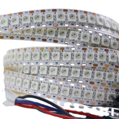 China Theme park promotions price apa102 144 led pixel strip WS2812B for sale