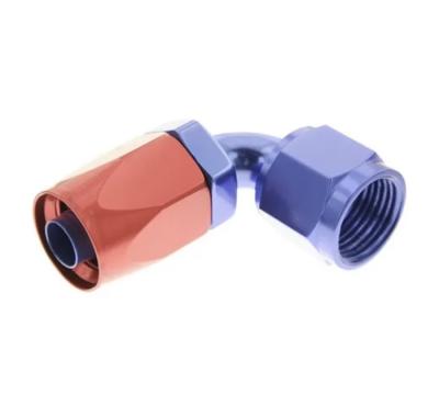 China Universal Motorsport 90 Degree Hose Fittings CNC Machining Aluminium Material for sale