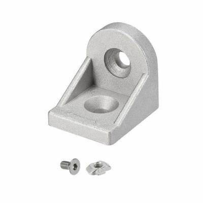 Κίνα Angle Arbitrary Bracket Set, Corner L Connector for Series Aluminum w Slot 8mm προς πώληση