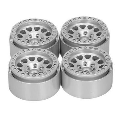 China Aluminum Alloy 1.9 Inch RC Wheels Rims /10th RC Crawler Truck Car Axial SCX10 D90 Te koop