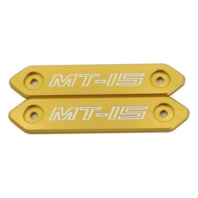 Κίνα CNC Aluminum Alloy Decorative Exterior Accessories Mtkracing for MT-15 2018 Motorbike Parts - Golden προς πώληση