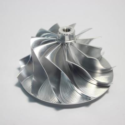 Китай Billet Compressor Wheel Customized Polished Metal CNC Machined Parts for Industrial продается