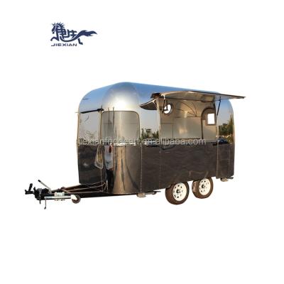 China Vegetable Processing Plant China Factory Custom Design Airstream Trailer Food Truck Supply Trailers For Sale for sale