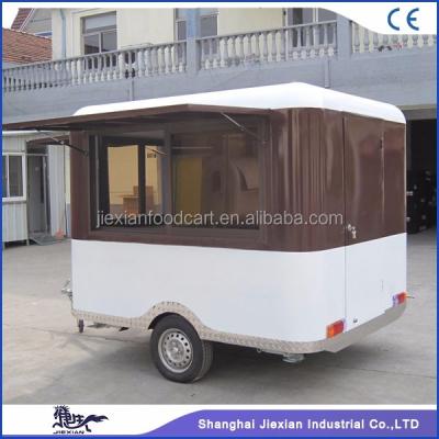 China Customized Mobile Selling New Design Trolley JX-FS250R Jiexian Outdoor Strong Fiberglass Box Utility Trailer For Sale for sale