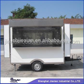 China Customized Mobile Selling JX-FS280 Hot Selling Outdoor Mobile Fast Food Cart Trailer for sale