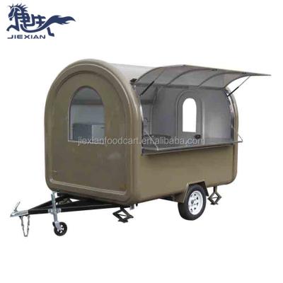 China JX-FR250W Spain Cart Customized Food Vending Cart Mobile Food Vending Carts Large Churros / Mobile Food Trailer for sale