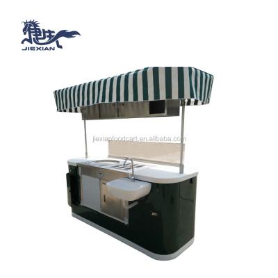 China New design hotels cheap price indoor gelato fruits ice cream carts for sale for sale