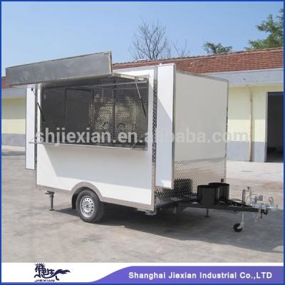 China JX-FS280 vegetable processing factory selling kitchen truck for sale Germany fast food cart for sale