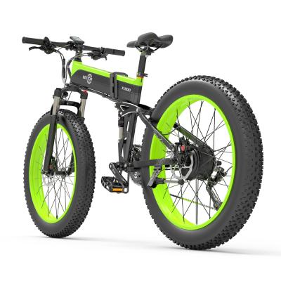 China Aluminum Alloy Stock In EU Motor 26 Inch X.500 Fat Tire BEZIOR 48V 500W Electric Bike Men Electric Floding E-Bike e-Bike for sale