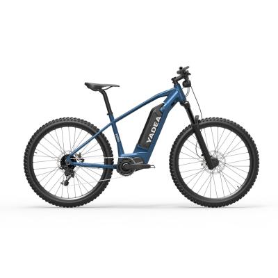 China 2021 EU Warehouse Standard YADEA YS500 27.5 Inch Mid Drive 36V 13AH 350W 9 Inch Fat Bike Electric Bike Fat Speed ​​Motorbike For Adult for sale