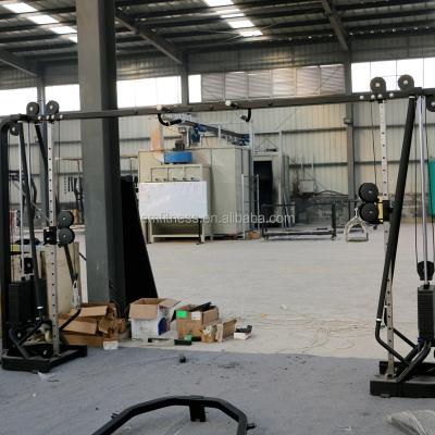 China Eco - Friendly Commercial Gymnasium Wired Crossover Equipment Multi Gym Exercise Equipment for sale