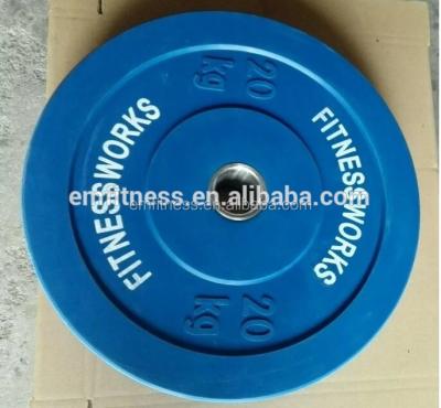 China Good Quality Anti-Slip Rubber Weight Plate Gym Fitness Equipment for sale