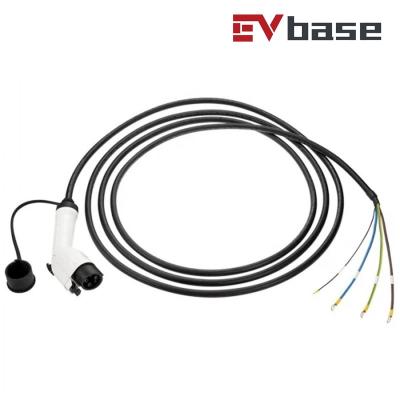 China EV Charging Cable Type 1 SAE J1772 5M Plug-Open Cable 40 Inch - 120 Inch for sale