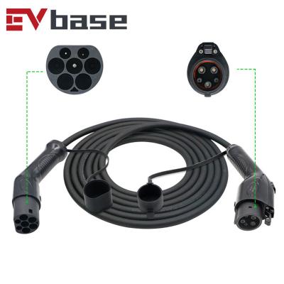 China 5M Length Cable Electric Car Type - 2 To Type 1 EV Charging Cable 116*35*8cm for sale