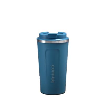 China Sustainable Reusable Vacuum Insulated Double Wall Stainless Steel Travel Coffee Mug for sale