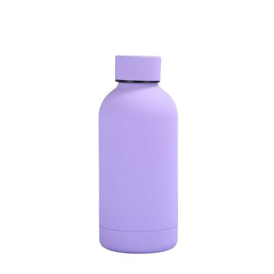 China Stainless Steel 350ml 500ml 750ml Double Wall Sustainable Small Mouth Sport Vacuum Water Bottle With Custom Logo for sale