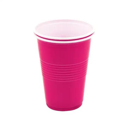 China Stocked 2023 Hot Sale Wholesale Cheap Party Wedding Disposable Beer Camping Plastic Cups for sale