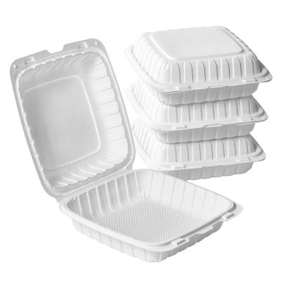 China American Disposable Clamshell Food Prep Containers Take Out Food Box To Disappear for sale