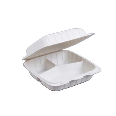 China American Restaurant Microwavable Plastic Biodegradable Take Out Food Packaging Plastic Storage Containers for sale