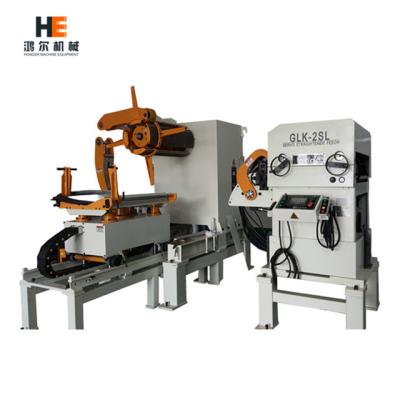 China Building Material Shops High Precision 3 in 1 Compact Coil Driver Machine with Unwinding Leveling Feed for Metal Stamping for sale