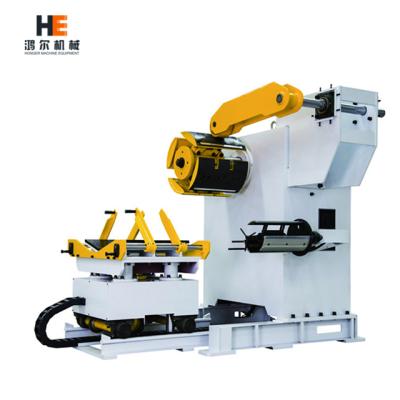 China Suitable for all reel success! MT-800F Uncoiler Machine for Heavy Metal Coil Capacity with Pneumatic Pressing Arm for sale