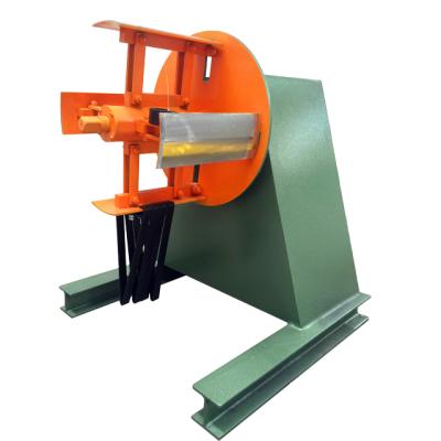 China Building Material Shops China Factory Metal Coil Uncoiling Press Decoiler Non-motorized Manual Decoiler Machine for sale