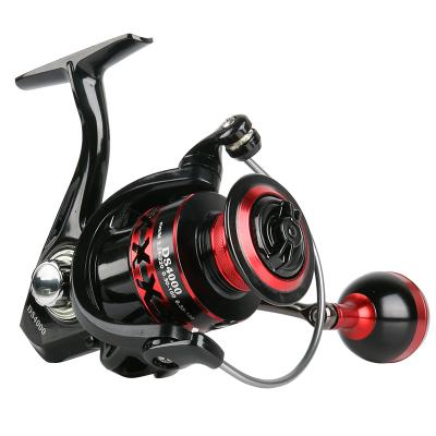 China Outdoor Fishing Activity Spinning Fishing Customization 2+1BB Bearings Bow Spinning Reel Cheap 7000 Aluminum Metal Strong Handle Reel From China for sale