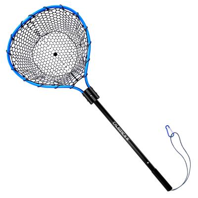 China Aluminum Monofilament Collapsible Fishing Net Safe Fish Catching Or Releasing Fish Landing Net for sale