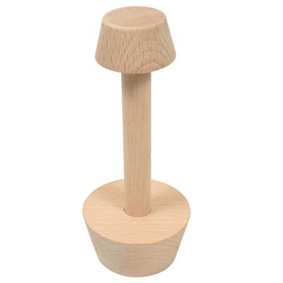 China Viable Wooden Egg Poultry Molds Pastry Tamper Tool Wooden Tart Tamper Set Shell Molds Pastry Dough Tart Tamper Kit Presser for sale