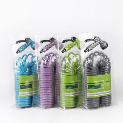 China Wholesale High Quality Adjustable Car Cleaning Hose Rolls Plastic Soft Hose Set for sale