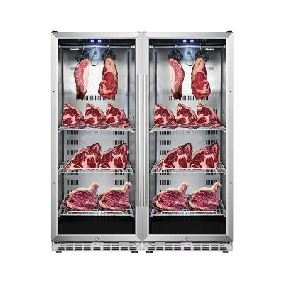 China New Single-temperature Stainless Steel Dry Ager Mature Beef Cabinet Ventilation System Refrigerator for sale