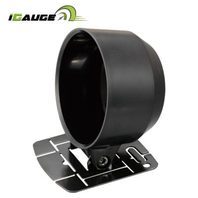 China Car 60mm Over-Dash Universal Black Plastic Auto Car Lug Meter Meter Measuring Holder Cup for sale