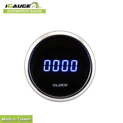 China Car Accessory Electric Digital Clock Meter for sale