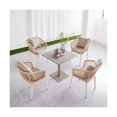 China Modern factory price fashion art style patio outdoor furniture leisure single chair for sale