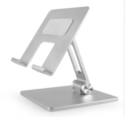 China High Quality Zinc Alloy Portable Tablet Phone Bracket Folding Laptop Stand Ipad Mobile Desk Tablet Holder for sale